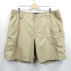 5.11 Tactical Shorts Men‎ 40 Beige Cargo Ripstop Performance Pockets Hiking